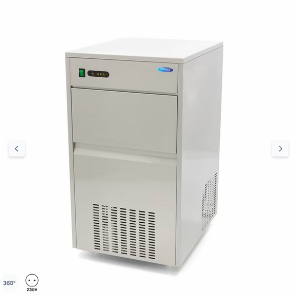  Μηχανή πάγου 80kg/ημέρα - Κύβοι σφαίρας - Αερόψυκτο